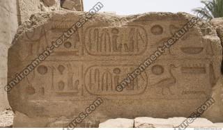 Photo Texture of Symbols Karnak 0023